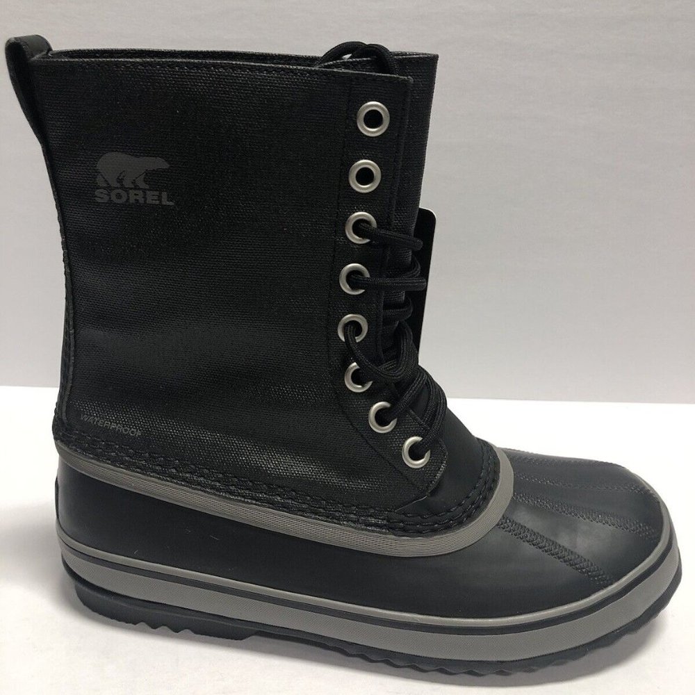 Sorel Women’s 1964 CVS, Black Waterproof Winter Boots, Size 9.5M